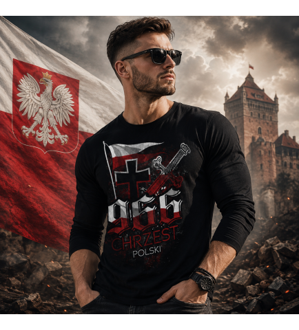 LONGSLEEVE PATRIOTYCZNY  CHRZEST POLSKI